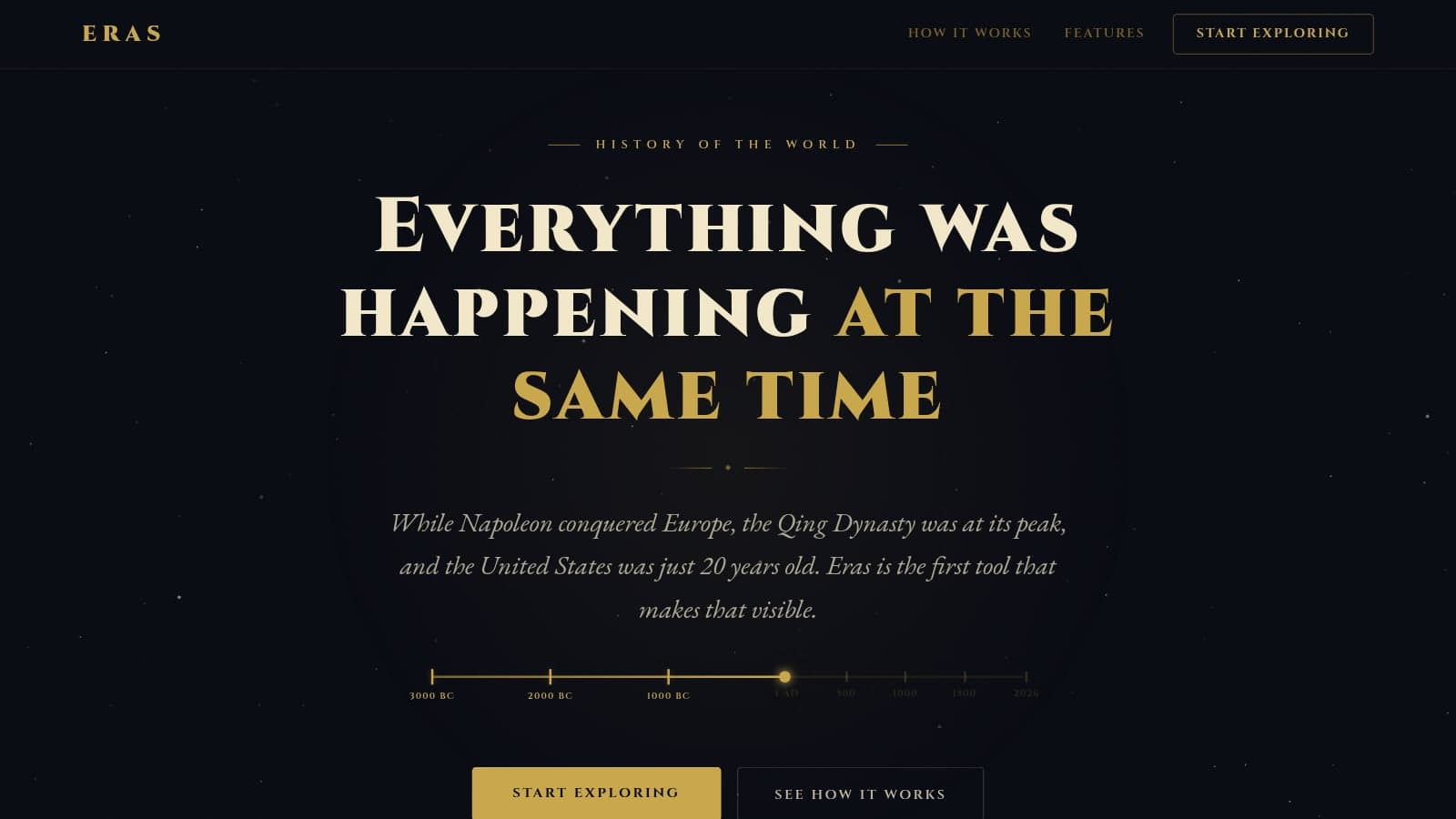 Screenshot of Eras